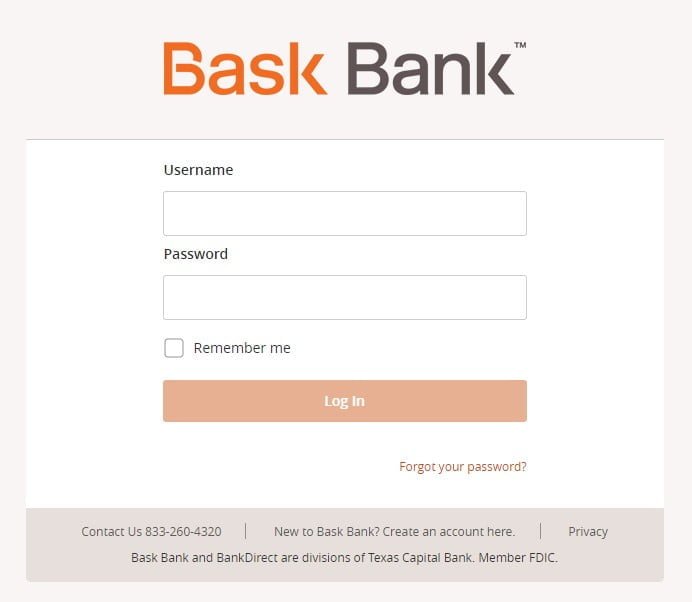 купить аккаунт Bask Bank